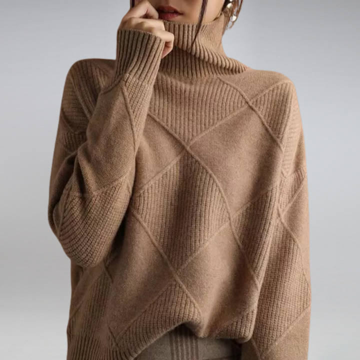 Ilse™ - Cashmere Rollkragenpullover