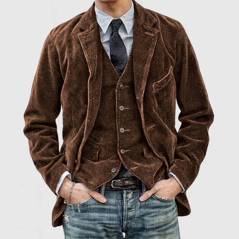 Bastian™ - Men's Casual Solid Coat