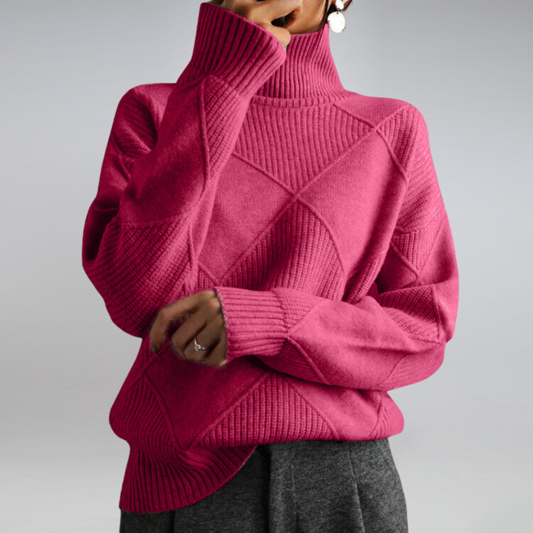 Ilse™ - Cashmere Rollkragenpullover