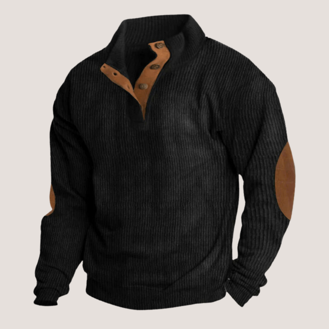 Egon™ | Cord-Sweatshirt mit Kragen