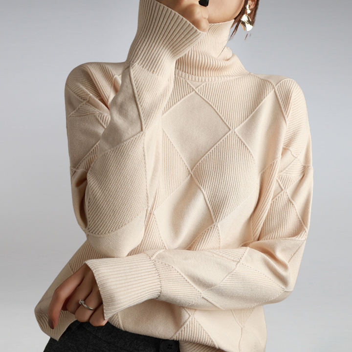 Ilse™ - Cashmere Rollkragenpullover