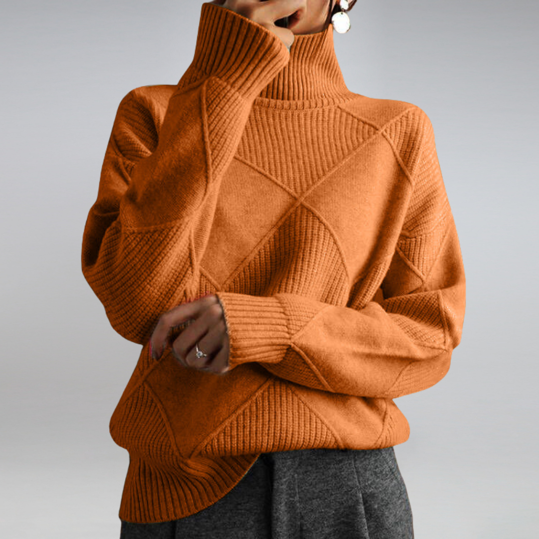 Ilse™ - Cashmere Rollkragenpullover