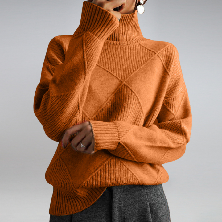 Ilse™ - Cashmere Rollkragenpullover