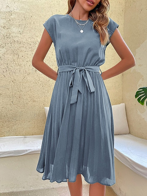 Hera | Elegantes Sommerkleid mit Bauchbedeckung