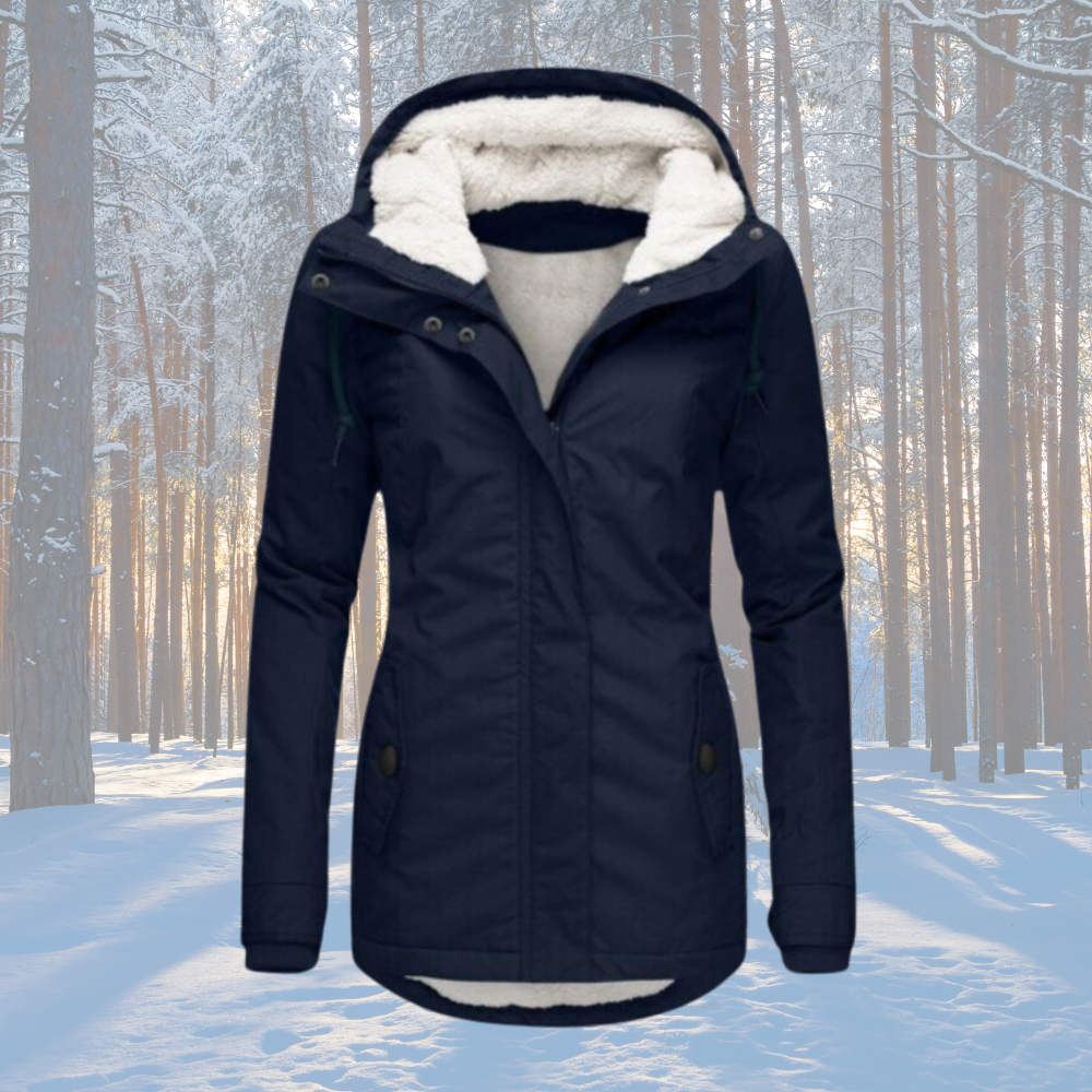 Mila™ | Sherpa-Jacke aus warmer Baumwolle