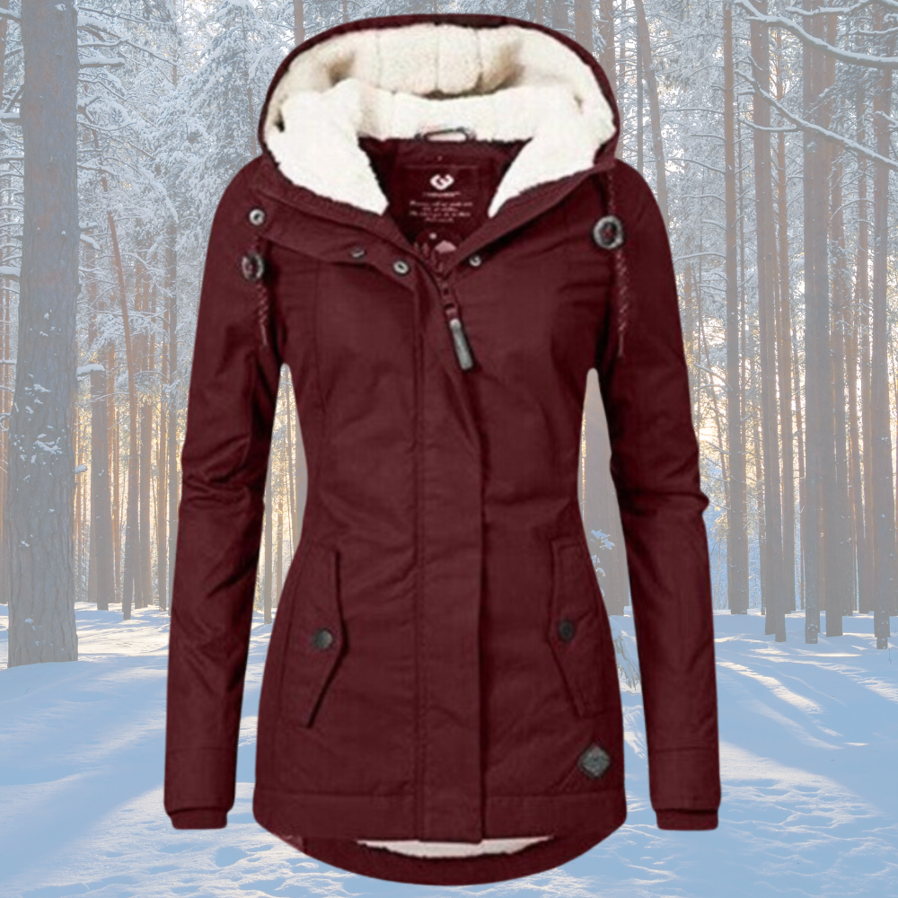 Mila™ | Sherpa-Jacke aus warmer Baumwolle