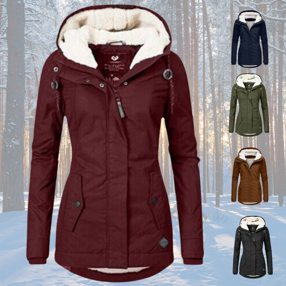 Mila™ | Sherpa-Jacke aus warmer Baumwolle