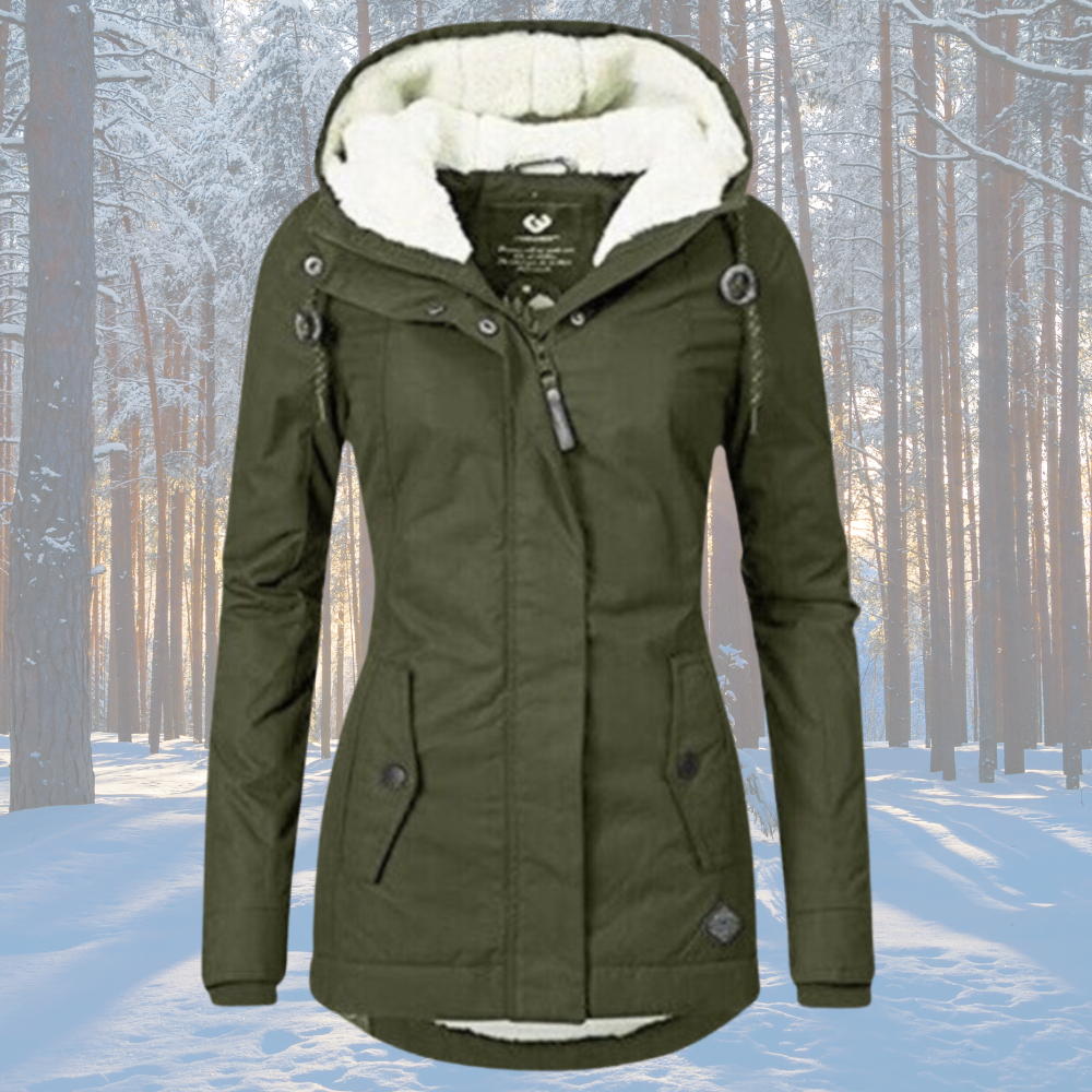 Mila™ | Sherpa-Jacke aus warmer Baumwolle