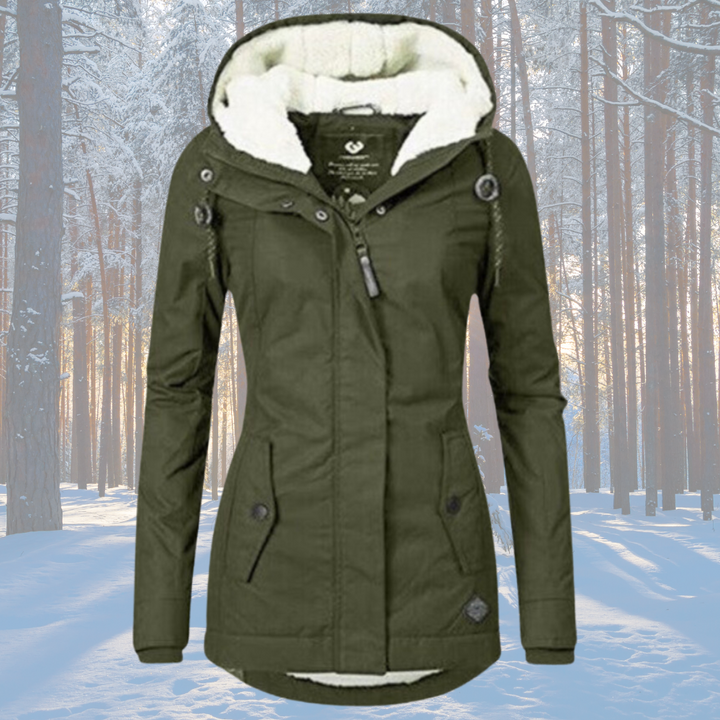 Mila™ | Sherpa-Jacke aus warmer Baumwolle