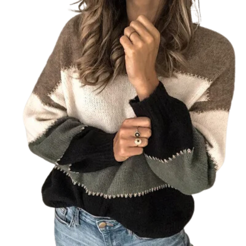 Mathilda™ - Gestreifter Strickpullover für Frauen