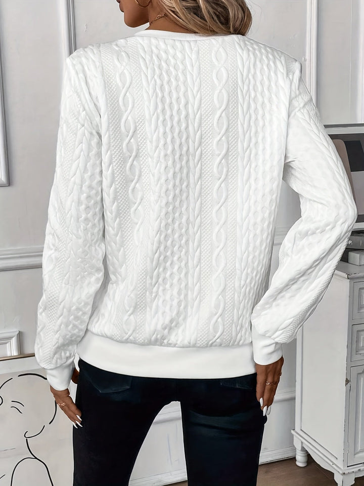 Inge™ - Stylischer Pullover mit Reißverschluss für Komfort und Stil